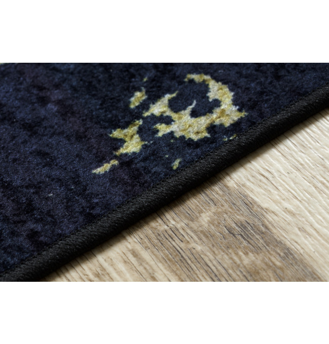 Koberec MIRO 52003.803 mramor, černý