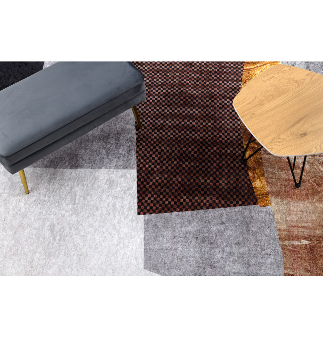 Koberec MIRO 52100.801 geometrický, šedý