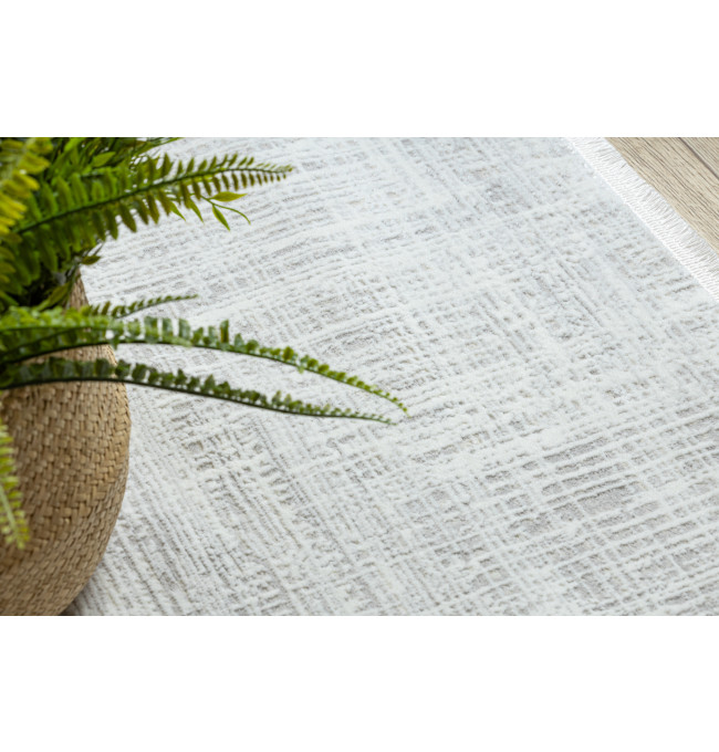 Koberec DUKE A0357 krémový, vintage / třásně