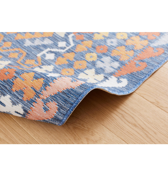 Oboustranný koberec Echo Aztec Navy