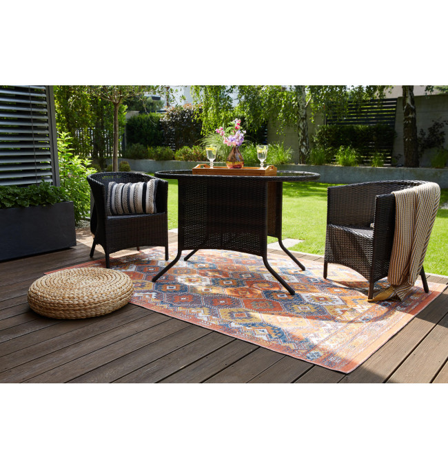 Oboustranný koberec Echo Cofres Multi