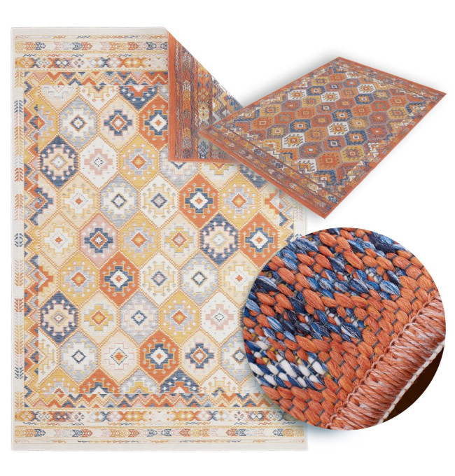 Oboustranný koberec Echo Cofres Multi