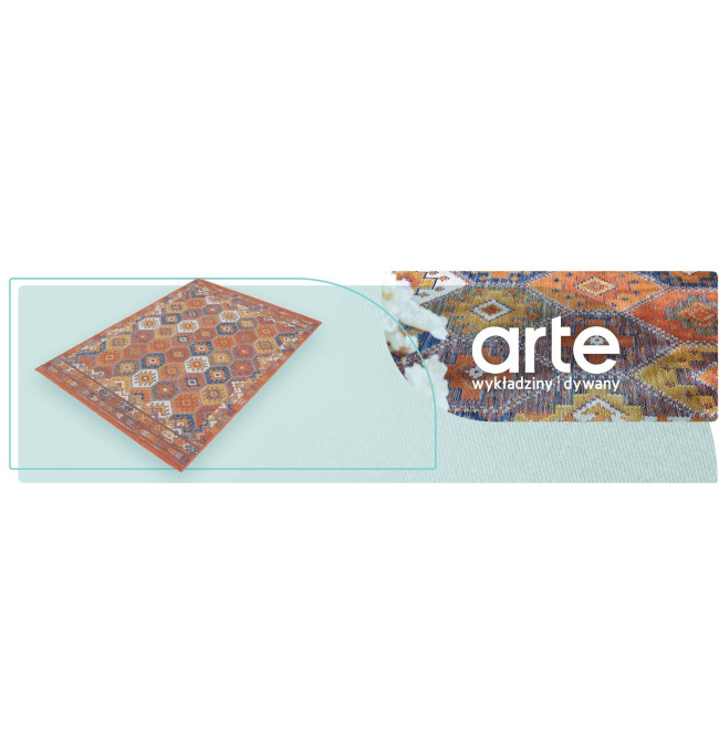 Oboustranný koberec Echo Cofres Multi