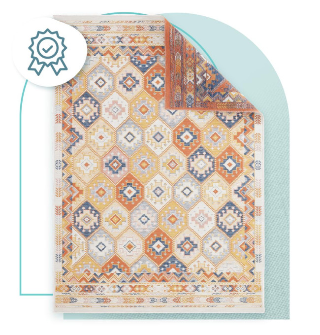 Oboustranný koberec Echo Cofres Multi