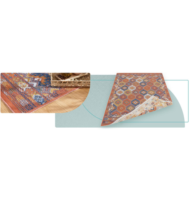 Oboustranný koberec Echo Cofres Multi