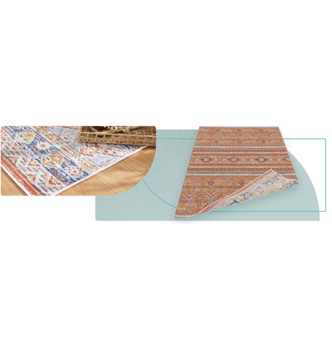 Oboustranný koberec Echo Etno Multi