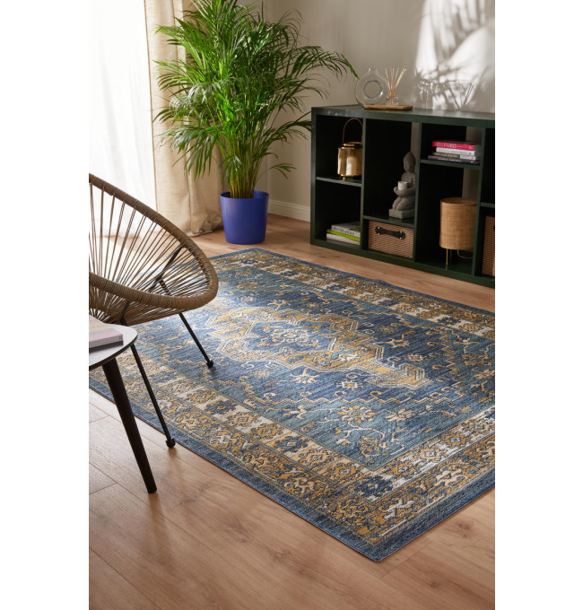 Oboustranný koberec Echo Seren Blue