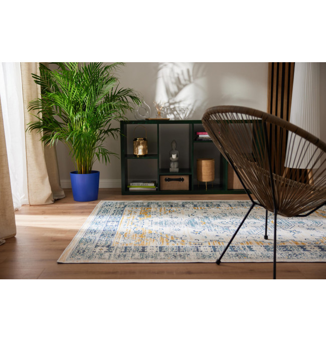 Oboustranný koberec Echo Seren Blue