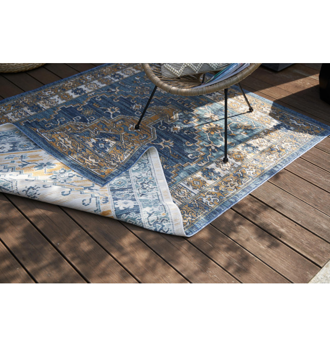 Oboustranný koberec Echo Seren Blue