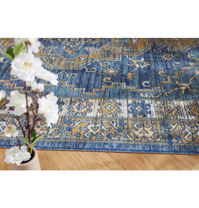 Oboustranný koberec Echo Seren Blue