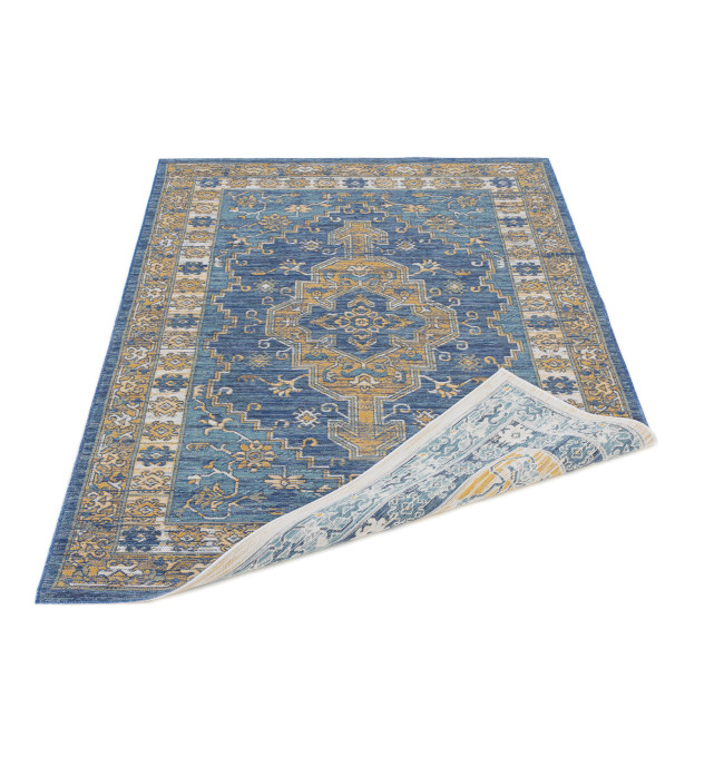 Oboustranný koberec Echo Seren Blue