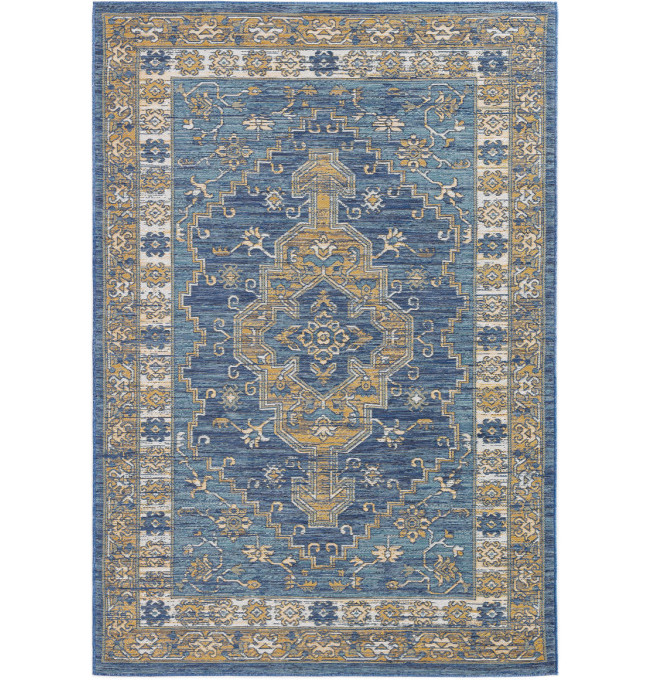 Oboustranný koberec Echo Seren Blue