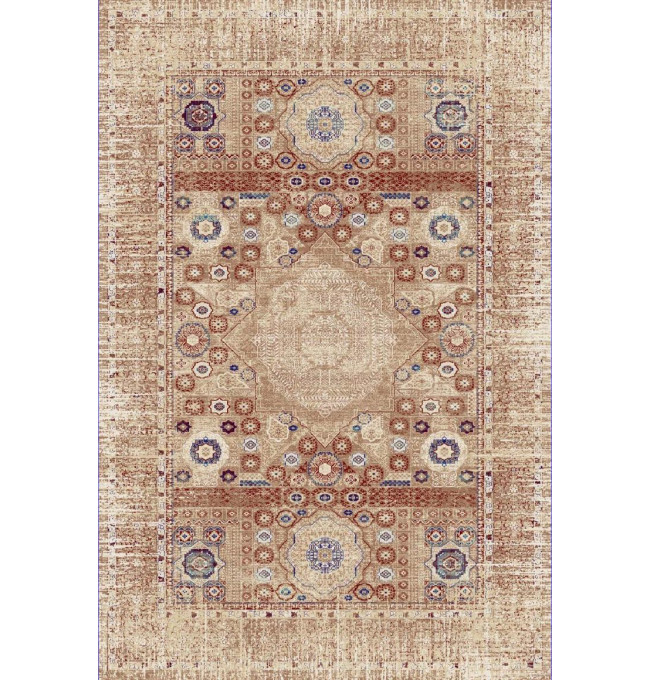 Koberec Dywilan Rich Mamluk světle béžový / červený