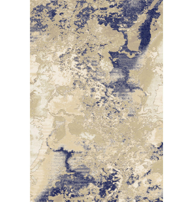 Koberec Dywilan Stylish 16 krémový / modrý