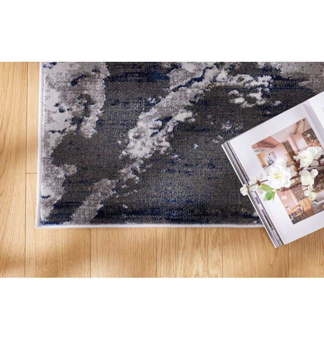 Koberec Dywilan Stylish 16 světle šedý / modrý