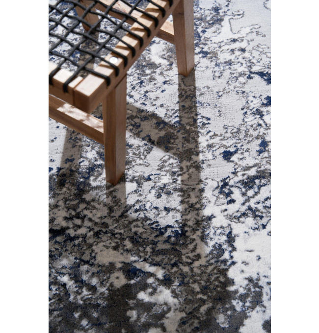 Koberec Dywilan Stylish 16 světle šedý / modrý