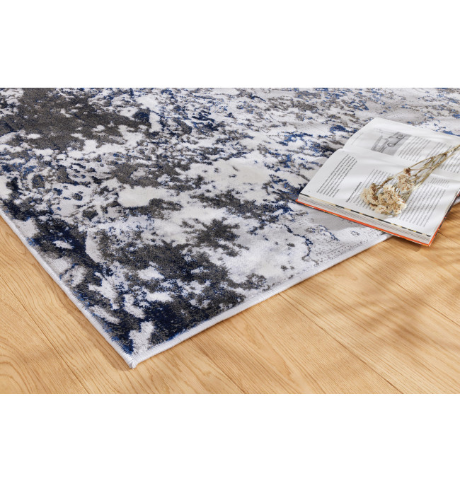Koberec Dywilan Stylish 16 světle šedý / modrý