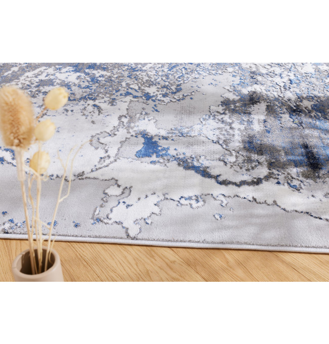 Koberec Dywilan Stylish 16 světle šedý / modrý