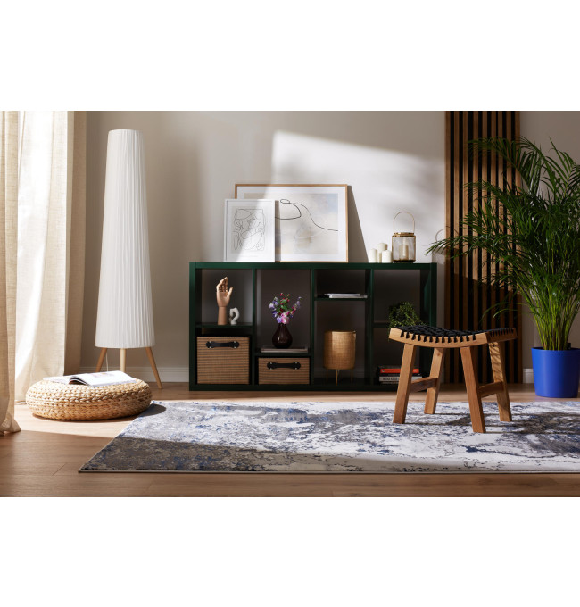 Koberec Dywilan Stylish 16 světle šedý / modrý