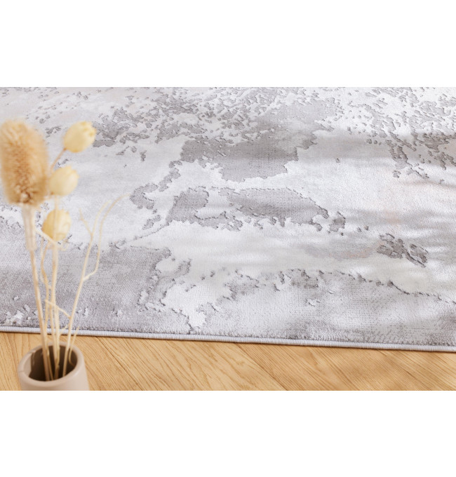 Koberec Dywilan Stylish 16 světle šedý / růžový