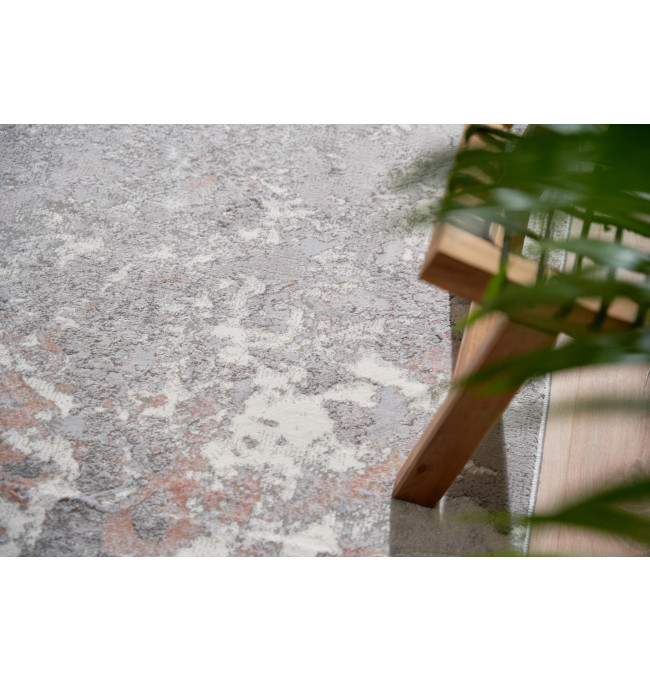 Koberec Dywilan Stylish 16 světle šedý / růžový