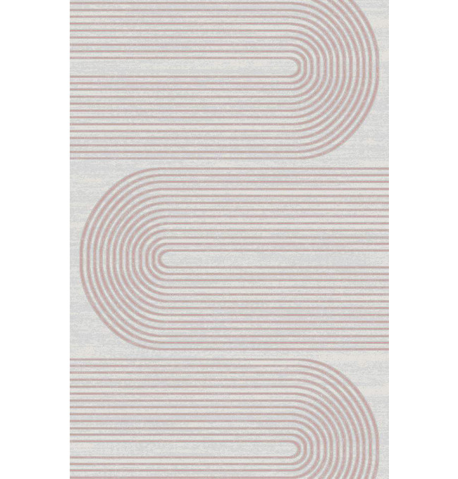 Koberec Dywilan Stylish 19 světle šedý / růžový