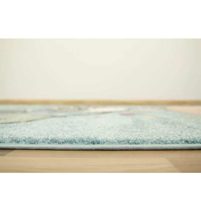 Dětský koberec Lima 9393B modrý/růžový