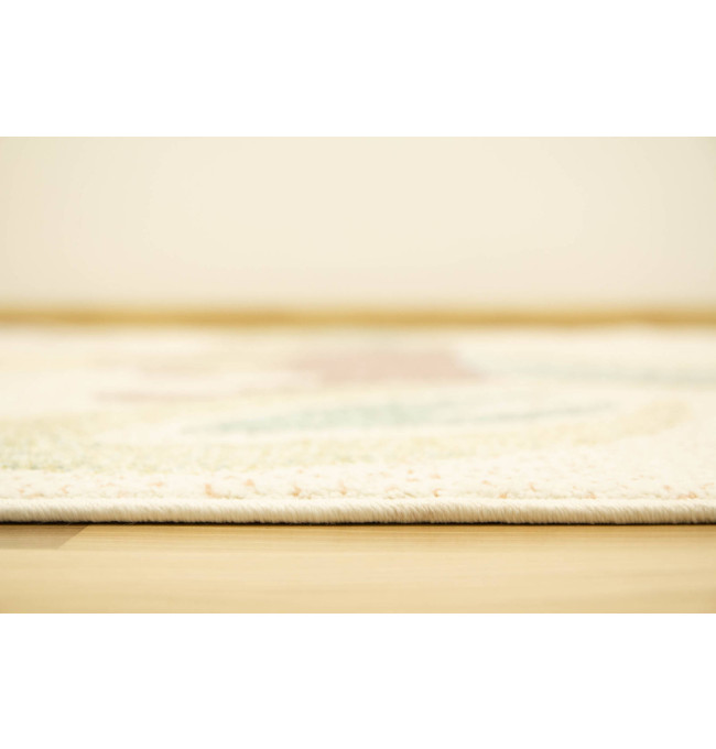 Dětský koberec Lima B070A krémový / růžový