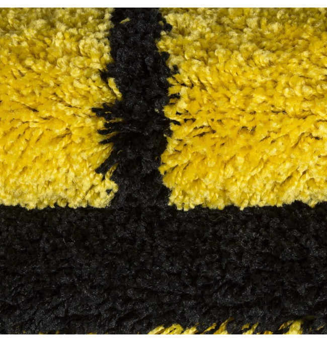 Dětský koberec Fun míček kruh, žlutý