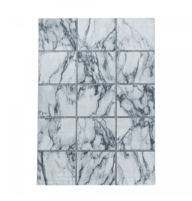 Koberec Naxos marmur šedý