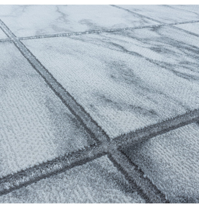 Koberec Naxos marmur šedý