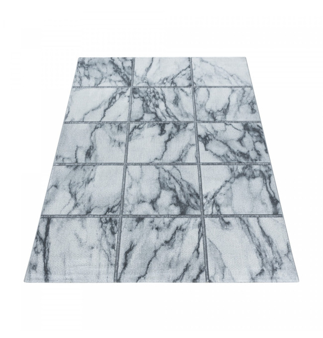 Koberec Naxos marmur šedý