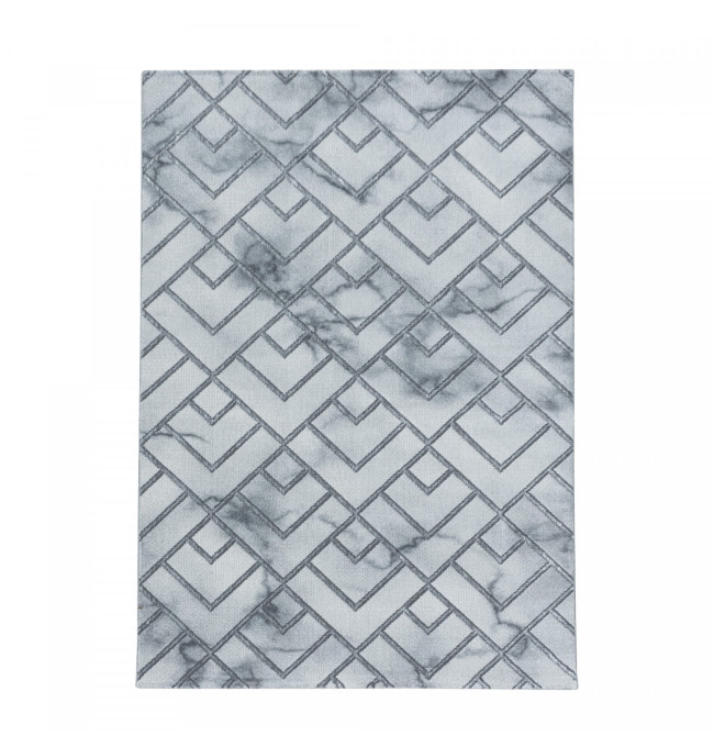 Koberec Naxos mozaika šedý