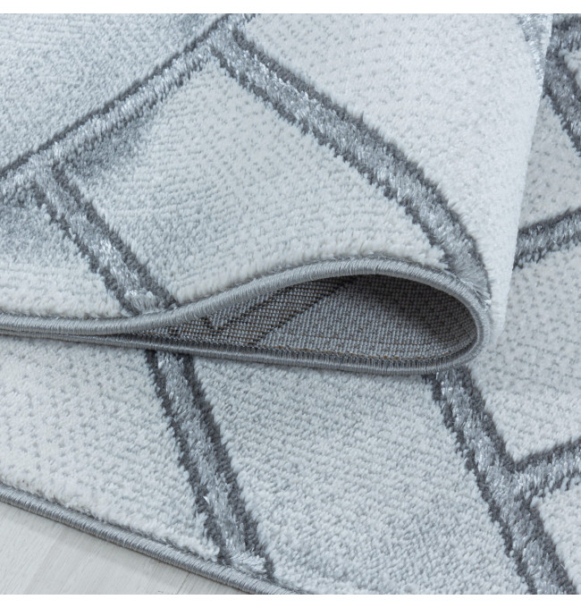 Koberec Naxos mozaika šedý