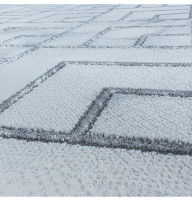 Koberec Naxos mozaika šedý