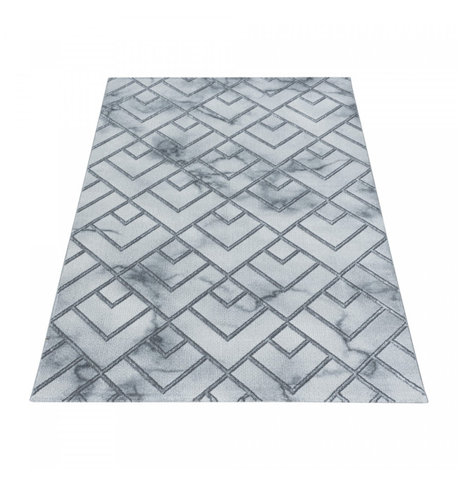 Koberec Naxos mozaika šedý