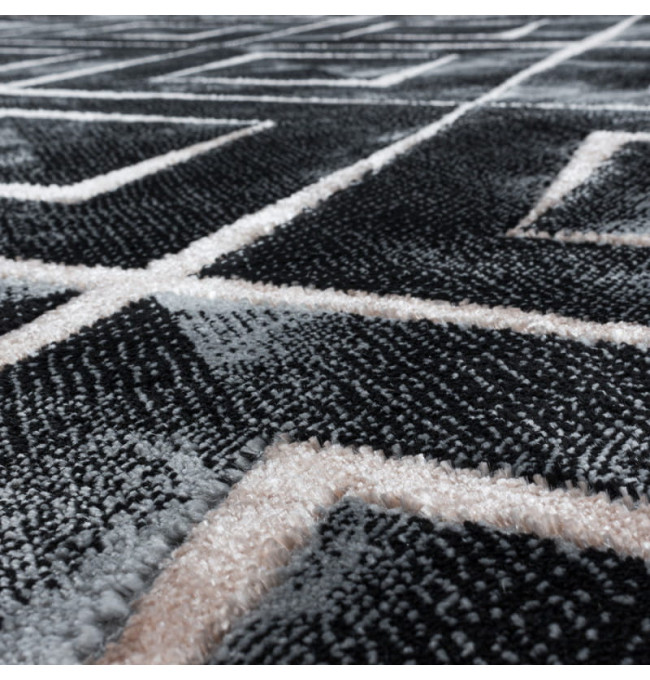 Koberec Naxos romby hnědý