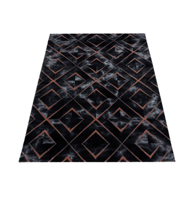 Koberec Naxos romby hnědý