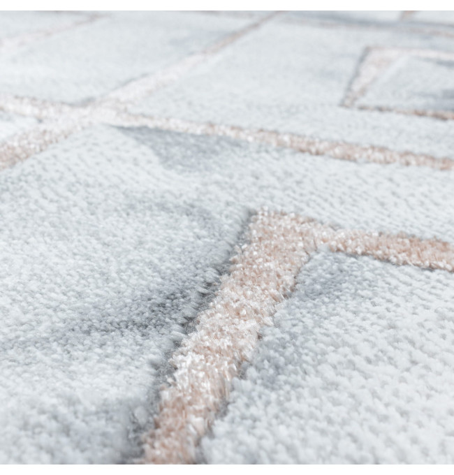 Koberc Naxos romby šedo - hnědý