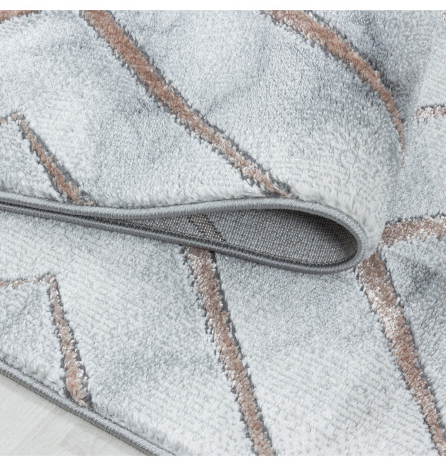 Koberc Naxos romby šedo - hnědý