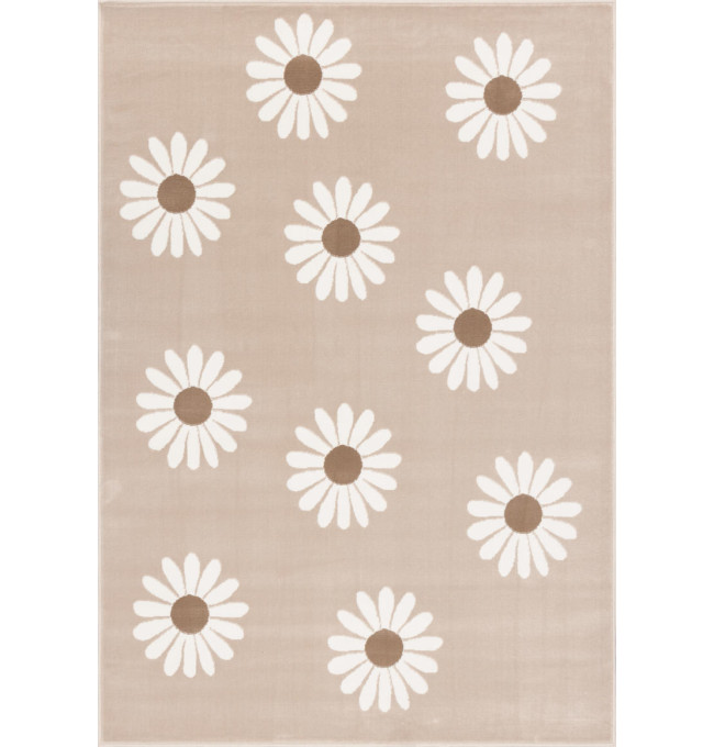 Koberec FD Lida Sedmikrásky, světle béžový