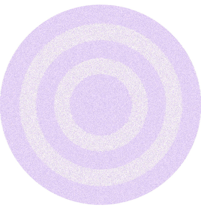 Koberec FD Lush fialový kruh