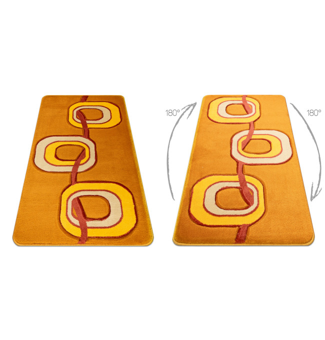 Koberec FLORYA 1601 oranžový