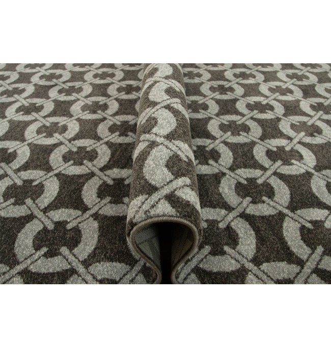 Koberec Fushe 2498 tmavě šedý/světle šedý