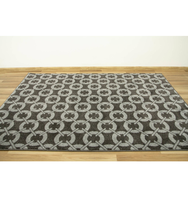 Koberec Fushe 2498 tmavě šedý/světle šedý