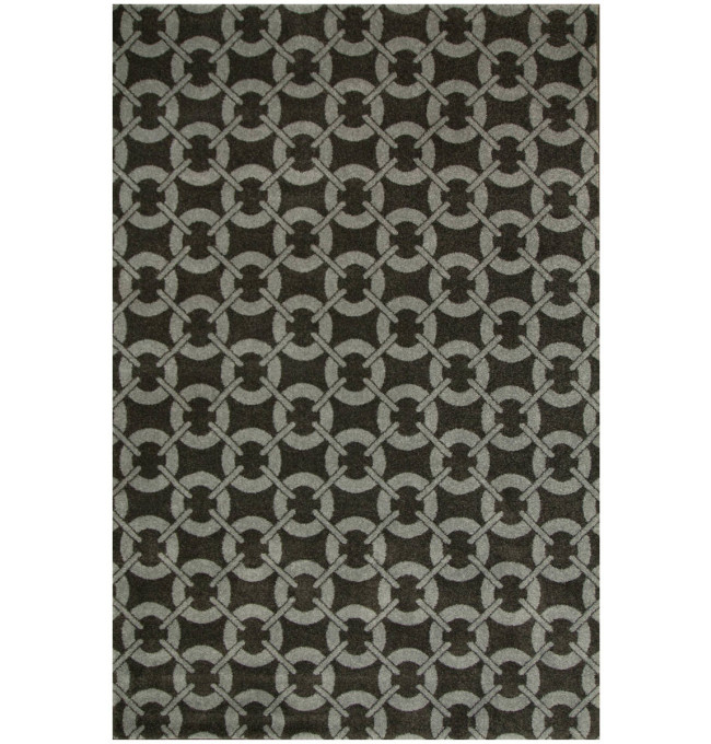 Koberec Fushe 2498 tmavě šedý/světle šedý