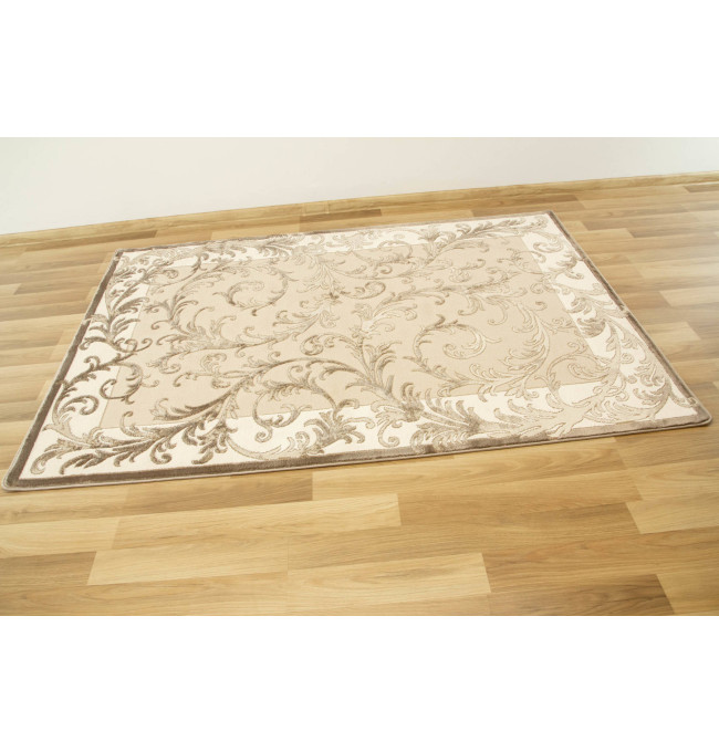 Koberec Galya K4084A Listy hnědý / béžový