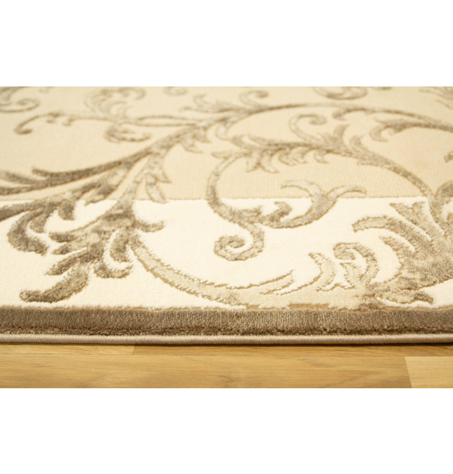 Koberec Galya K4084A Listy hnědý / béžový