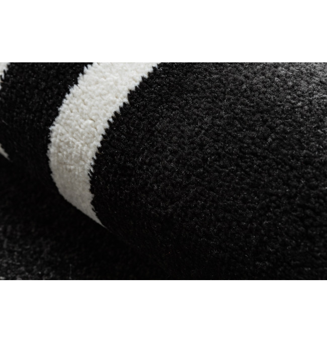 Koberec HAMPTON Border ramka černý