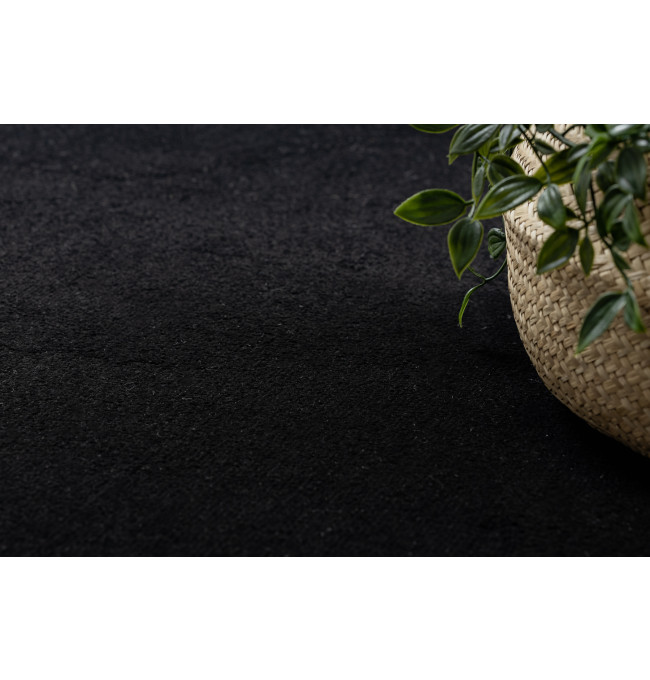 Koberec HAMPTON Border ramka černý